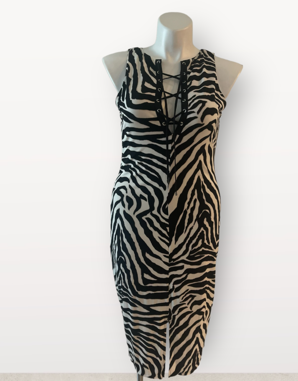 BHWM Animal Print Dress SZ L